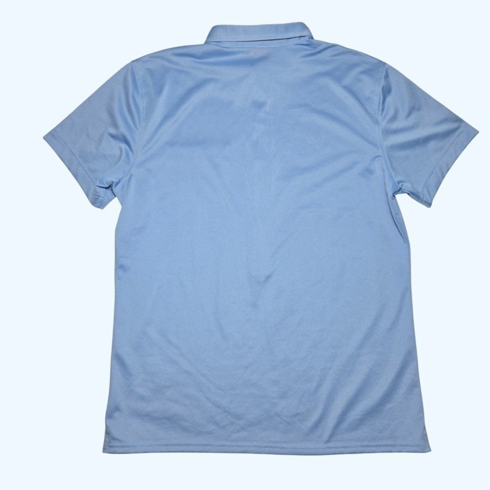 J.Lindeberg Stockholm Mens XL Golf Shirts Lot of 2 Blue White Polo Mock Neck Tee - Picture 4 of 13